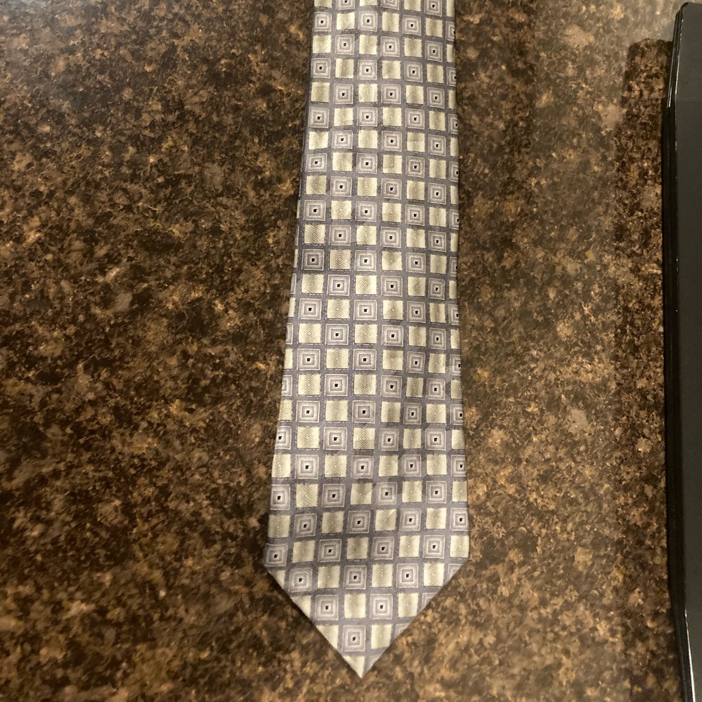 VINTAGE BURMAS BIBAS SEVEN-FOLD TIE